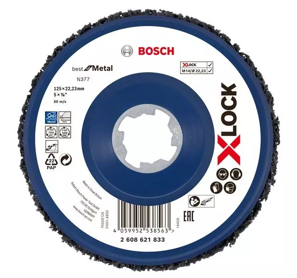 Disque N377 XLock 125mm Bosch